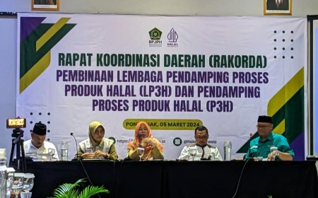 Halal Center Cendekia Muslim Mengikuti Rapat Koordinasi di Hotel Neo Pontianak