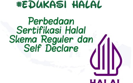 Perbedaan Sertifikasi Halal Skema Reguler dan Self Declare