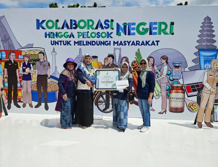 Ika Nurmaningsih (P3H Halal Center Cendekia Muslim) Terpilih Sebagai Fasilitator Nasional Keamanan Pangan Terbaik II Nasional dari Badan POM RI