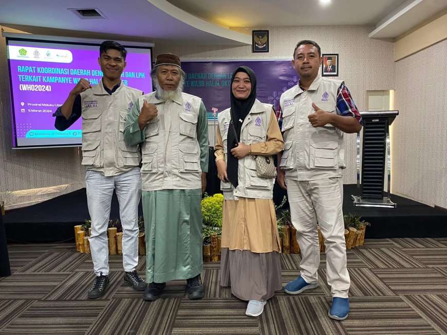 Halal Center Cendekia Muslim Mengikuti Rapat Koordinasi di Muara Hotel Ternate