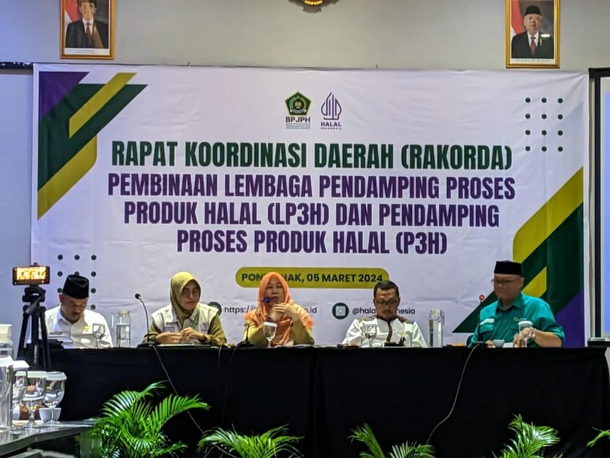 Halal Center Cendekia Muslim Mengikuti Rapat Koordinasi di Hotel Neo Pontianak