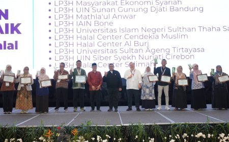 Halal Center Cendekia Muslim Raih Penghargaan sebagai Pemenang Lomba Video Edukasi Wajib Halal Oktober 2026