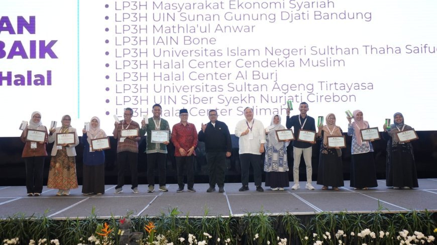 Halal Center Cendekia Muslim Raih Penghargaan sebagai Pemenang Lomba Video Edukasi Wajib Halal Oktober 2026