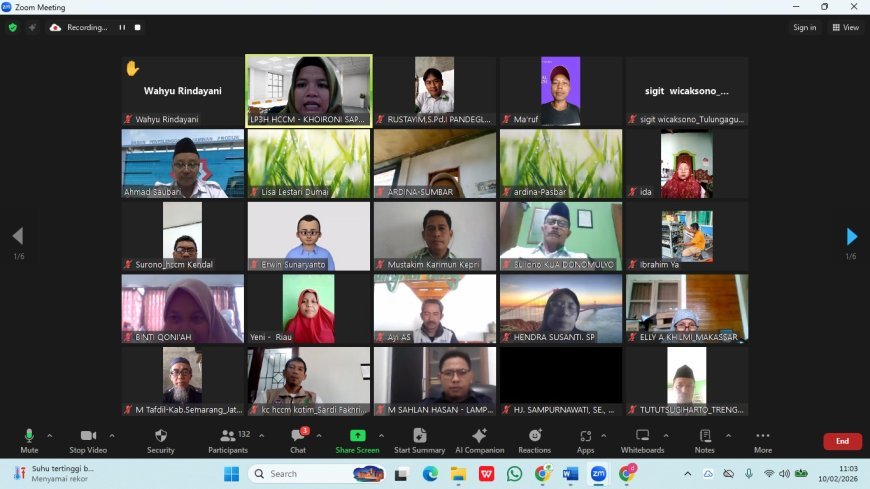 Halal Center Cendekia Muslim Tingkatkan Kapasitas Pendamping PPH melalui Kegiatan Pembinaan