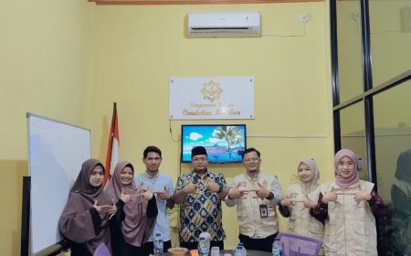 Perkuat Sinergi Halal, Balai PJPH Sumatera Barat Lakukan Kunjungan ke LP3H  Halal Center Cendekia Muslim