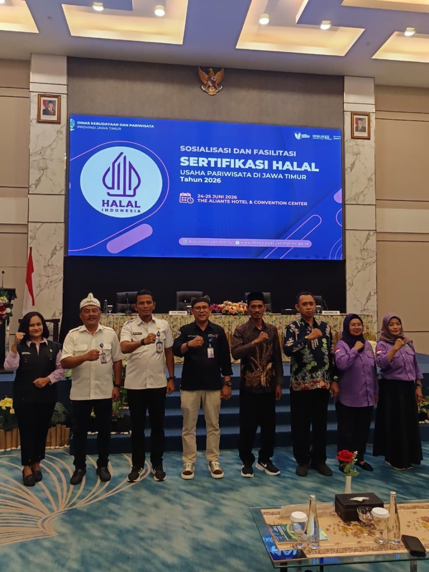 Disbudpar Jatim Gandeng Halal Center Cendekia Muslim Percepat Sertifikasi Halal Sektor Pariwisata